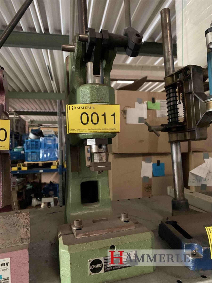Kniehebelpresse 11R-230-95 SCHMIDT Feintechnik
